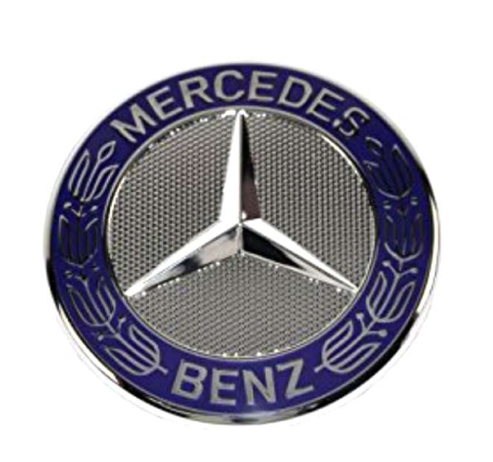 FLAT BONNET BADGE - BLUE WHEAT