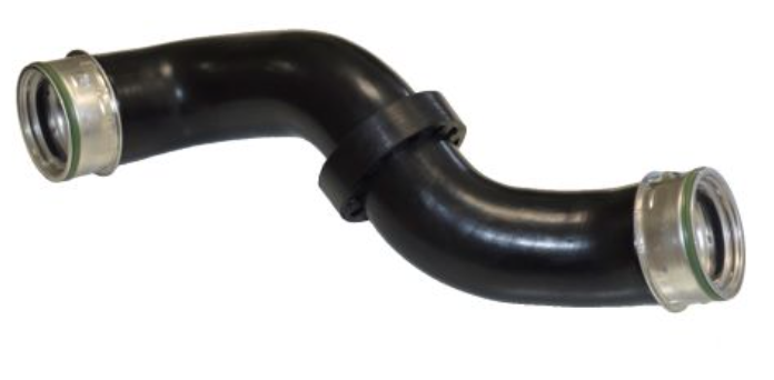 BOOST PIPE / CHARGE-AIR INTERCOOLER W203 - LEFT SIDE