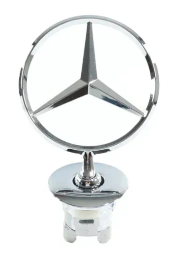 EMBLEM STAND UP - PLAIN SILVER