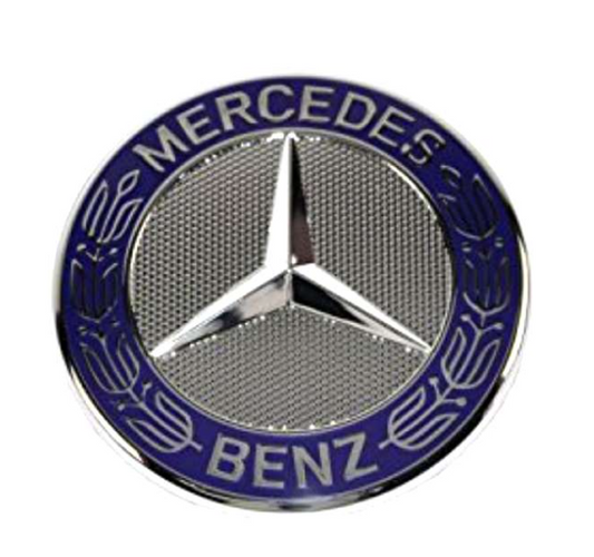 FLAT BONNET BADGE - BLUE WHEAT